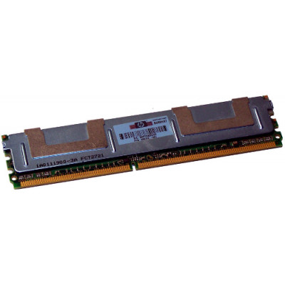 HPE (398706-551) 1 GB DDR2-5300 Registered ECC Memory - 1GB - DDR2 DIMM 240-pin - 667MHZ - PC2-5300 - CL5 - Registered - ECC - in Perfect Working condition - Condition: REFURBISHED