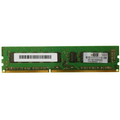 HPE 4 GB (1 X 4GB) PC3-10600 DDR3-1333MHz ECC Unbuffered CL9 240-Pin DIMM 1.35V Low Voltage Dual Rank Memory Module (500222-071) - (Refurbished)