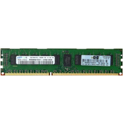 HPE (500656-B21) 2 GB (1x2GB) Dual Rank x8 PC3-10600 DDR3-1333 Registered CAS-9 ECC Memory - Condition: REFURBISHED