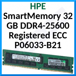 HPE SmartMemory 32 GB DDR4-25600 Registered ECC (P06033-B21)