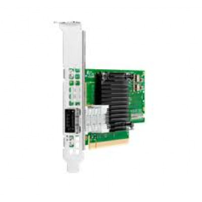 HPE MCX515A-CCAT - Network adapter - PCIe 3.0 x16 - 100 Gigabit QSFP28 x 1 - for ProLiant DL325 Gen10, DL345 Gen10, DL360 Gen10, DL365 Gen10, DL380 Gen10