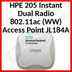 HPE - 205 (JL184A) Instant Dual Radio 802.11ac (WW) Access Point.