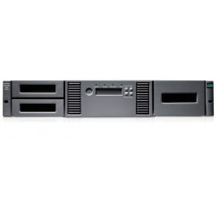 HPE StorageWorks MSL2024 - Tape library - LTO Ultrium - max drives: 2 - rack-mountable - 2U - barcode reader - for ProLiant DL120 G7, DL120 G7 Base, DL120 G7 Entry, DL120 G7 Performance