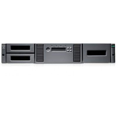HPE StorageWorks MSL2024 - Tape library - LTO Ultrium - max drives: 2 - rack-mountable - 2U - barcode reader - for ProLiant DL120 G7, DL120 G7 Base, DL120 G7 Entry, DL120 G7 Performance