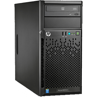 HPE ProLiant Entry Level ML10 v2 Gen8 - E3-1220v2 (3.1GHz/4-core) Server 811073-001 - 32 GB Ram - Hard Disks 4 X 1 TB - Total: 4 X 3.5 Inch Bay  - 2 X Giga bit LAN - Refurbished - in Perfect Working condition - Clearance Sale