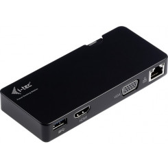 I-TEC ADVANCE USB 3.0 Docking Station for Notebook/Tablet PC - 1 x USB Ports - 1 x USB 3.0 - Network (RJ-45) - HDMI - VGA - Wired
