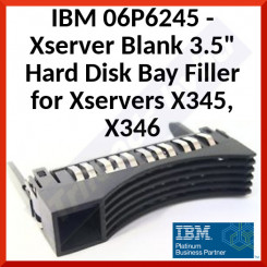 IBM (06P6245) Xserver Blank 3.5" Hard Disk Bay Filler for Xservers X345, X346
