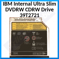 IBM Internal Ultra Slim DVDRW CDRW Drive 39T2721 - Refurbished