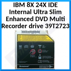 IBM 8X 24X IDE Internal Ultra Slim Enhanced DVD Multi Recorder drive 39T2723 - Refurbished