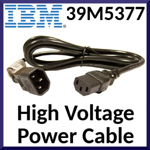 IBM High Voltage Power Cable 39M5377 - 10A 220V 3 Meters European Power Cord Suitable for Belgium, France, Holland, Germany