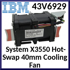 IBM System X3550 Original Hot-Swap 40mm Cooling Fan 43V6929 for System X3550 M2, X3550 M3 Series