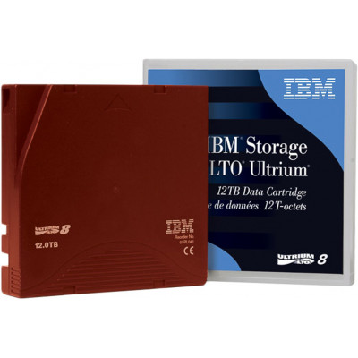 IBM LTO-8 Data Tape 01PL041 - 12 TB / 30 TB Read / Write Ultrium8 Tape Cartridge