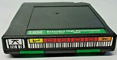 IBM 3590 Magstar 10 GB / 20 GB 1/2" Data Tape Cartridge 05H8192 - With Tri-Optic Pre-Printed Color Labeled