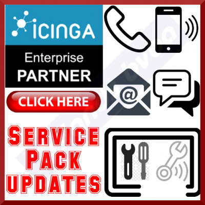 Icinga 2  Remote Service pack Updates Worldwide Subscription -  1 Year Subscription - Remote Service for upadting Icigna Software Patches and service packs