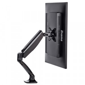 Iiyama DS3001C-B1 - Adjustable arm for Monitor - black - screen size: 10"-27" - desk-mountable