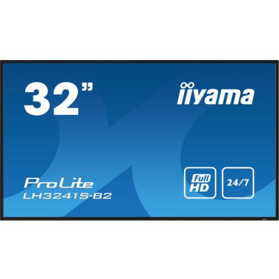 Iiyama  ProLite LH3241S-B2  32" Full HD professional large format display with USB media playback