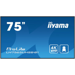 Iiyama 75"W LCD 4K UHD IPS, 800 cd/m