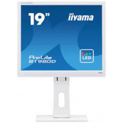 Iiyama ProLite B1980D-B5 - LED monitor - 19" - 1280 x 1024 @ 60 Hz - TN - 250 cd/m - 1000:1 - 5 ms - DVI, VGA - matte black