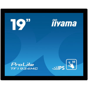 Iiyama ProLite TF1934MC-B7X - LED monitor - 19" - open frame - touchscreen - 1280 x 1024 - IPS - 350 cd/m - 1000:1 - 14 ms - HDMI, VGA, DisplayPort - black