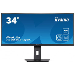 Iiyama ProLite XCB3494WQSN-B5 - LED monitor - curved - 34"- HDR