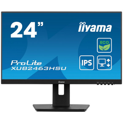 Iiyama ProLite XUB2463HSU-B1 - LED monitor - Full HD (1080p) - 24"