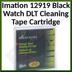 Imation 12919 Black Watch DLT Cleaning Tape Cartridge (20 Cleanings)