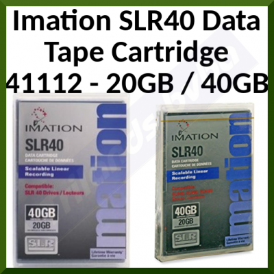 Imation SLR40 Data Tape Cartridge 41112 - 20GB / 40GB