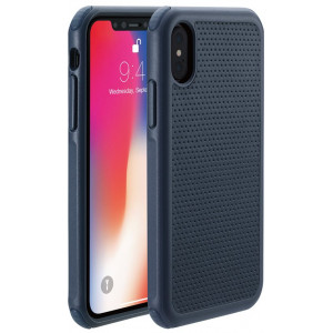 Apple iPhone X Quattro Air Blue Cover (JUSTMOBILE)