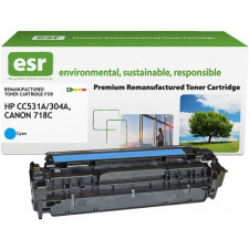ESR Toner cartridge compatible with HP CC531A cyan remanufactured 2.800 pages