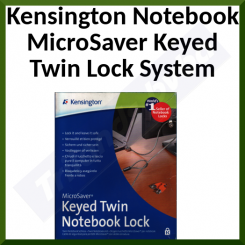 Kensington Notebook MicroSaver Keyed Twin Lock System ( 906-2593-02) - Original Sealed Pack