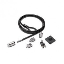 Kensington Desktop and Peripherals Standard Keyed Locking Kit 2.0 - Security cable lock - 2.4 m