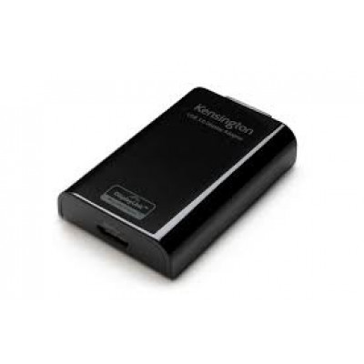 Kensington Universal Multi-Display Adapter - External video adapter - USB 3.0 - DVI - black