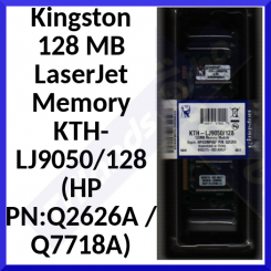 Kingston 128 MB LaserJet Memory KTH-LJ9050/128 (HP PN:Q2626A / Q7718A) - Original Sealed Pack - Special Offer