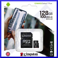 Kingston 128 GB Canvas Select Plus Flash memory card SDCS2/128GBSP