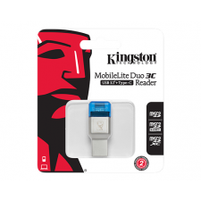 Kingston MobileLite Duo 3C - Card reader (microSD, microSDHC UHS-I, microSDXC UHS-I) - USB 3.1 Gen 1