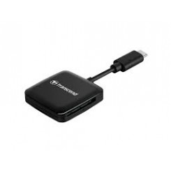 SD/microSD Card Reader, USB 3.2 Gen 1, Black, Type C