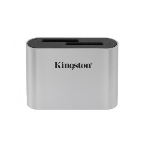 Kingston Workflow - Card reader (microSDHC UHS-I, microSDXC UHS-I, microSDHC UHS-II, microSDXC UHS-II) - USB-C 3.2 Gen 1