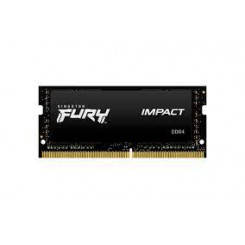 Kingston FURY Impact - DDR4 - kit - 64 GB: 2 x 32 GB - SO-DIMM 260-pin - 2933 MHz / PC4-23466 - CL17 - 1.2 V - unbuffered - non-ECC - black