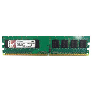 Kingston 512 MB DDR2 Memory KVR533D2N4/512 - DIMM 240-Pin, 533MHz, PC2 4200, 1.8V, CL4, Non-ECC, Unbuffered - In Perfect Condition - Refurbished