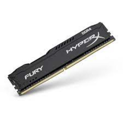 Kingston HyperX FURY - DDR4 - module - 4 GB - DIMM 288-pin - 3200 MHz / PC4-25600 - CL16 - 1.35 V - unbuffered - non-ECC - black