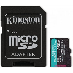 Kingston 256 GB flash memory card - microSDXC UHS-I