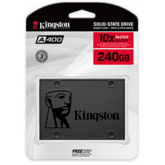 Kingston 240GB SSDNow A400 - Solid state drive SA400S37/240G - 240 GB - internal - 2.5" - SATA 6Gb/s