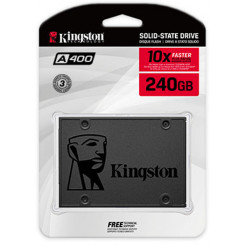 Kingston 240GB SSDNow A400 - Solid state drive SA400S37/240G - 240 GB - internal - 2.5" - SATA 6Gb/s