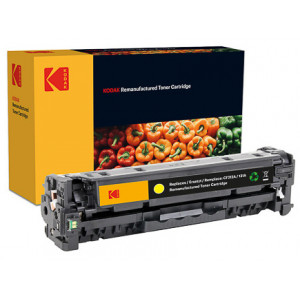 Kodak 185H032001 HP CE320A Color LaserJet Cartridge Black rebuilt 2.000 Pages