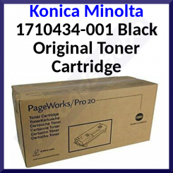 Konica Minolta (1710434-001)  BLACK Original Toner Cartridge (10.000 Pages)
