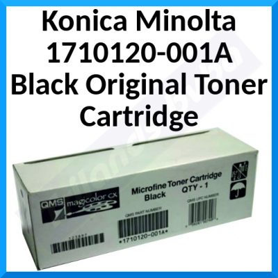 Konica Minolta 1710120-001A Black Original Toner Cartridge (4000 Pages) for QMS Magicolor CX, WX series - Clearance Sale - Uitverkoop - Soldes - Ausverkauf