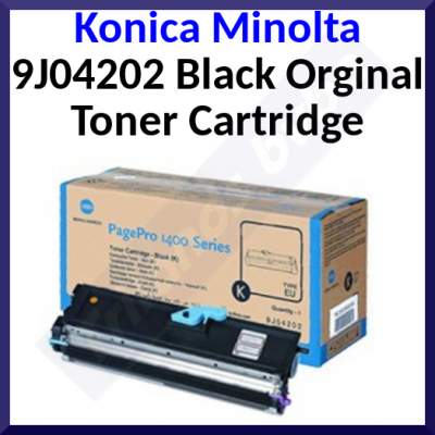 Konica Minolta 9J04202 BLACK Original Toner Cartridge (2.000 Pages)