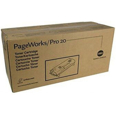 Konica Minolta PagePro 20 BLACK Original Toner Cartridge 1710434-001 (10.000 Pages)