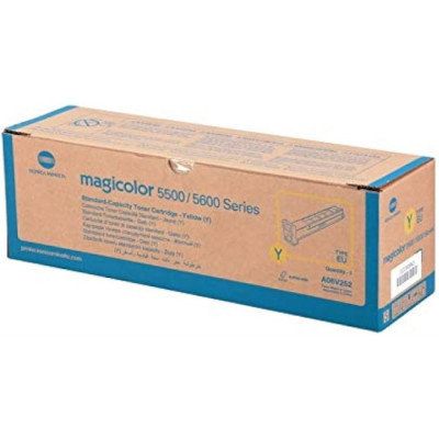 Konica Minolta A06V252 YELLOW Original Toner Cartridge (6.000 Pages)