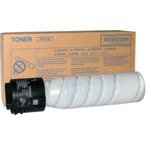 Konica Minolta A3VW050 Original Black Toner Cartridge TN-118K (2 X 12000 Pages)